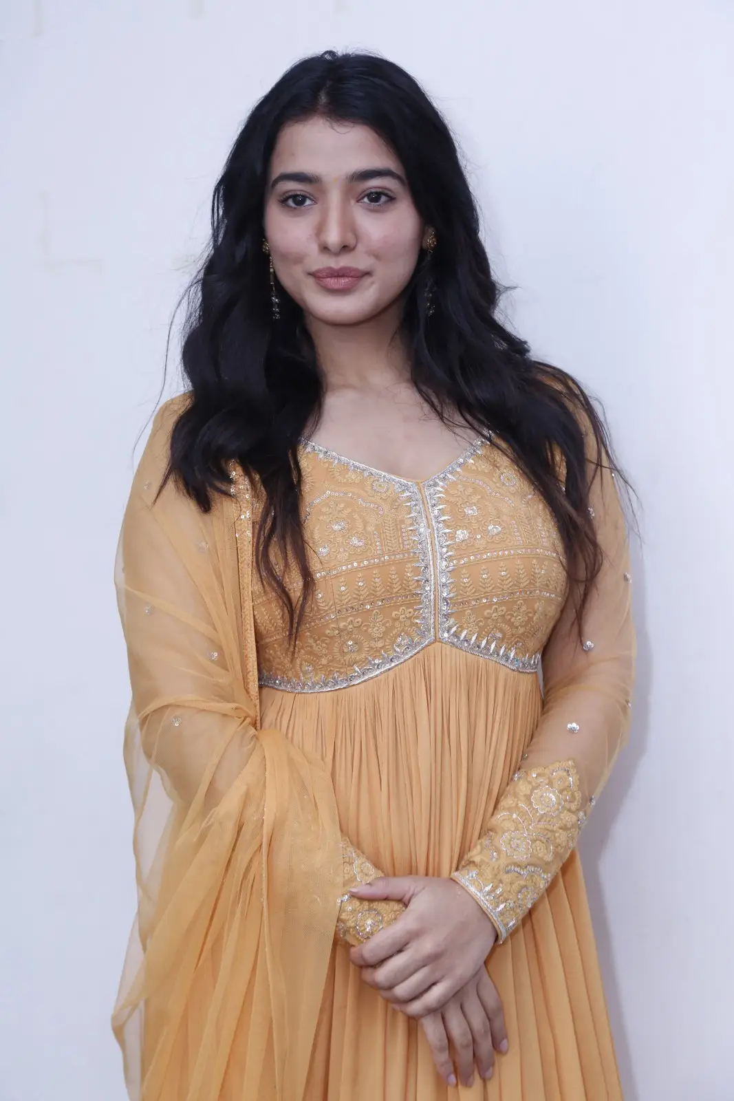 Ketika Sharma shines in a yellow dress at RangaRanga Vaibhavanga movie promotions still2