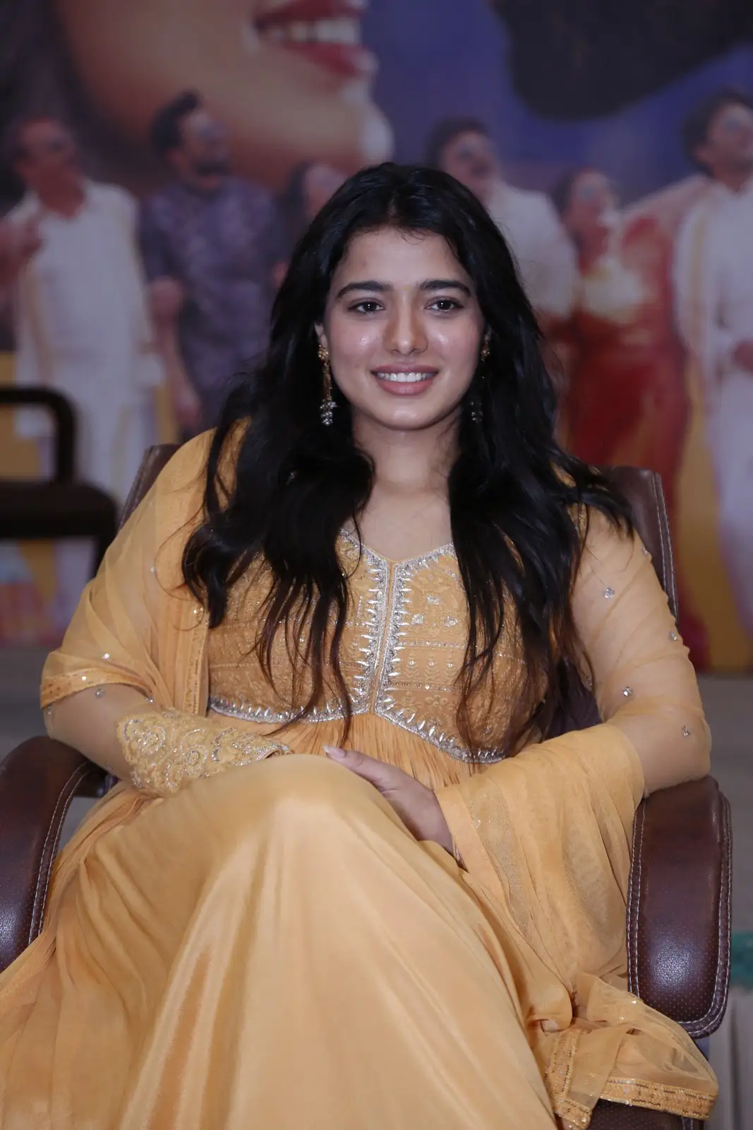 Ketika Sharma shines in a yellow dress at RangaRanga Vaibhavanga movie promotions still10