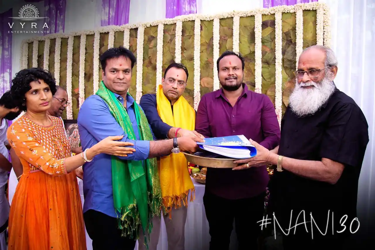 Natural Star Nani 30 movie opening Pooja Ceremony
