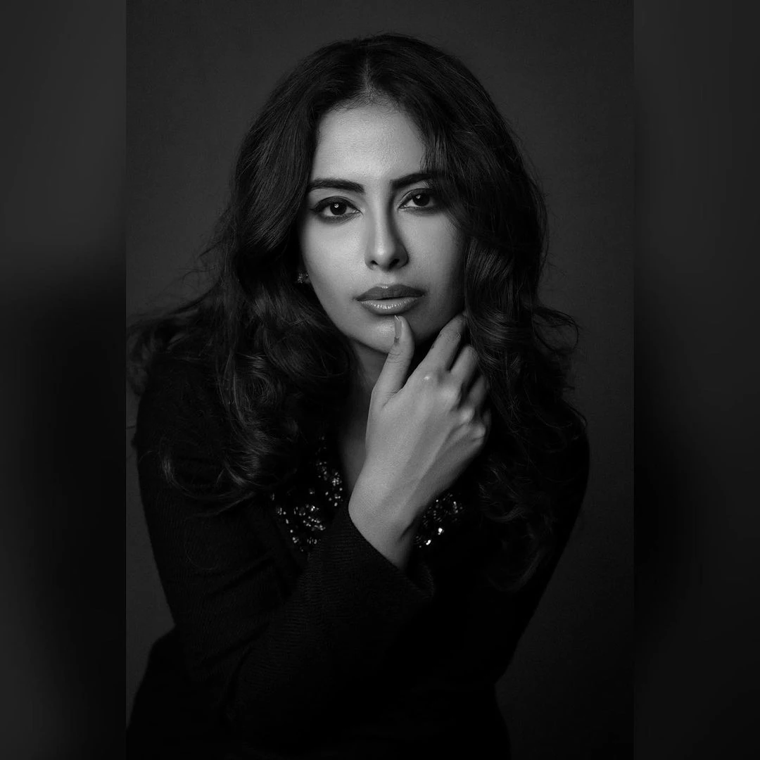Avika Gor latest photoshoot in black and white mode