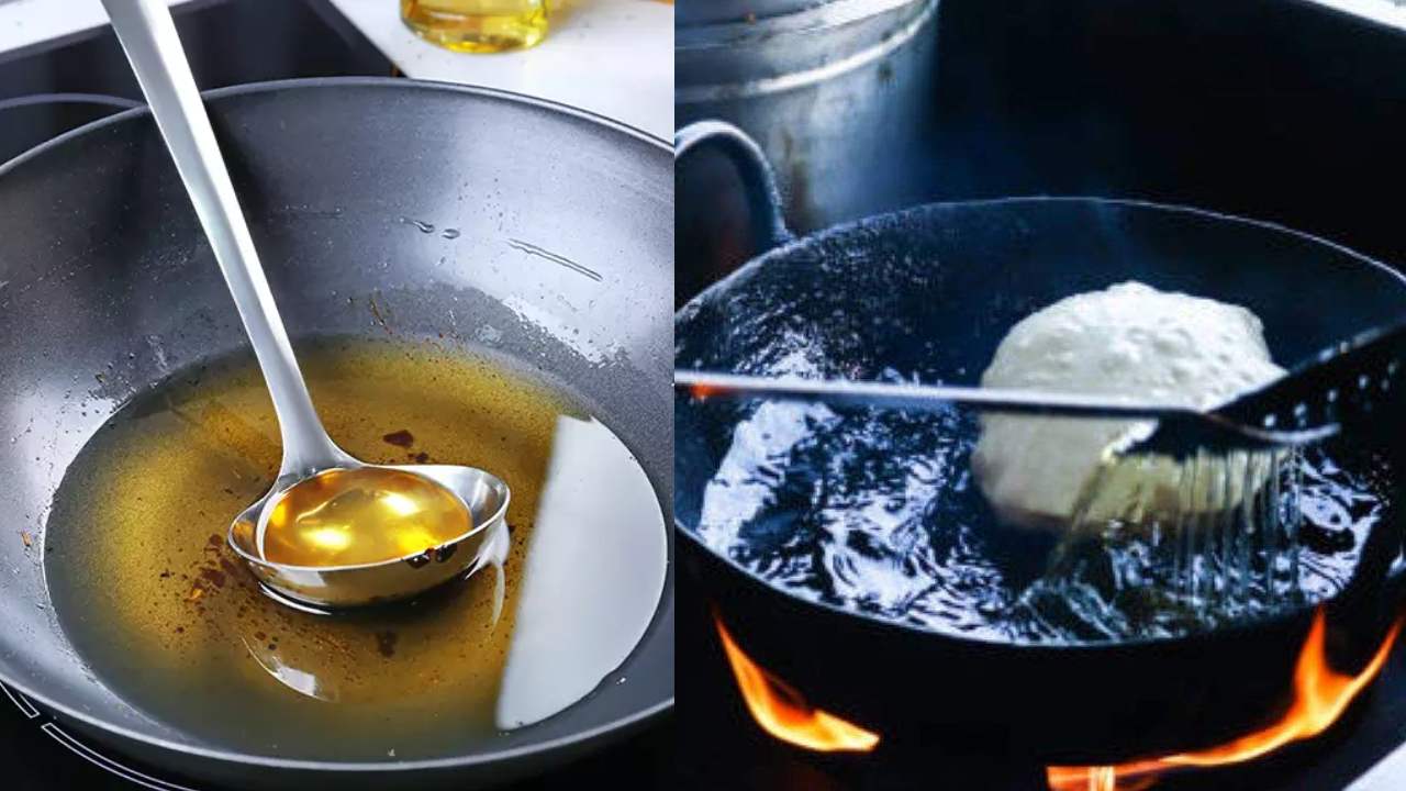 don't use cooking oil repeated and its harmful to health