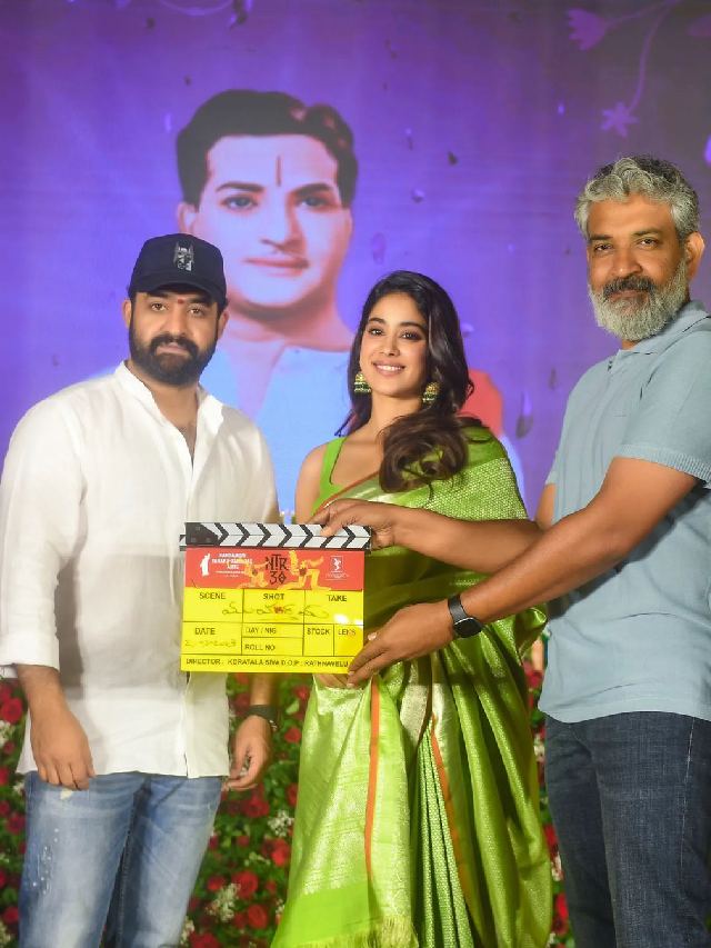 Finally NTR30 launched grandly..