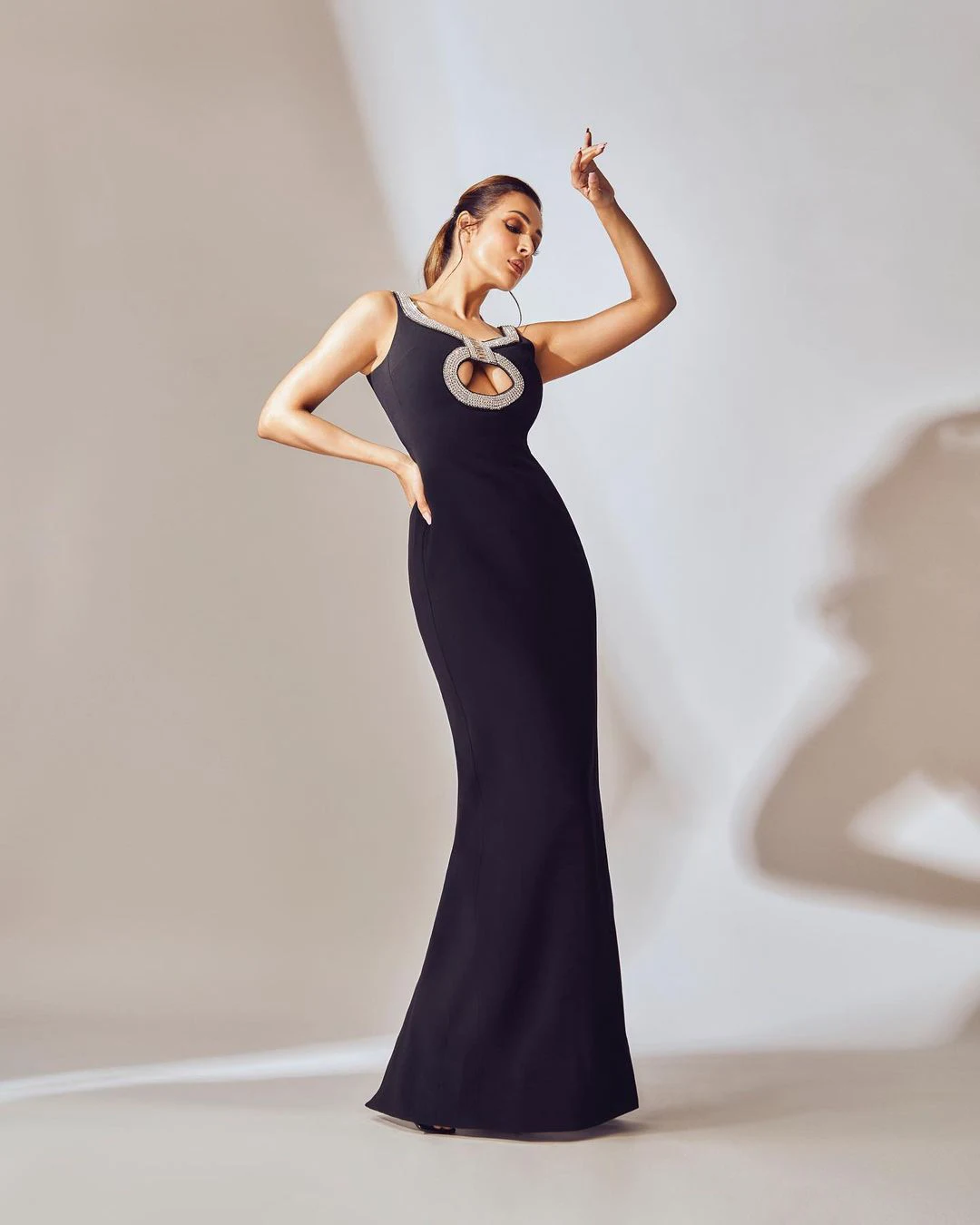 Malaika Arora latest photoshoot in black dress