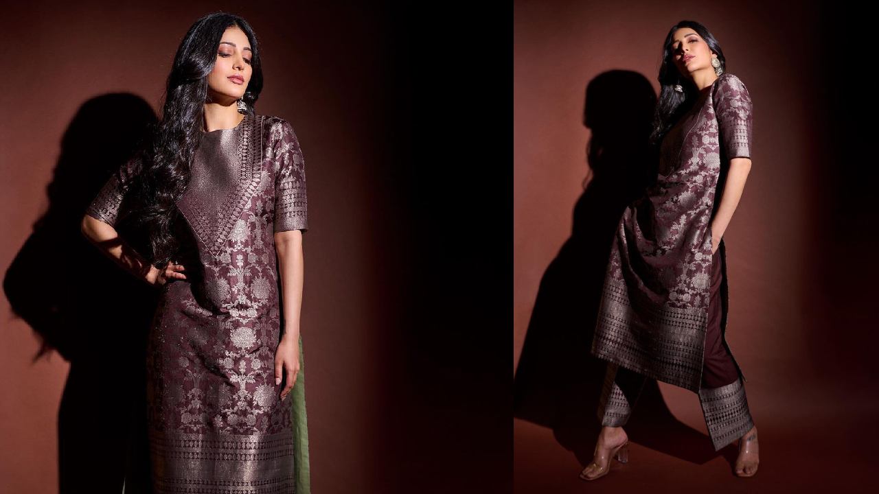 Shruti Haasan latest photoshoot in punjabi dress